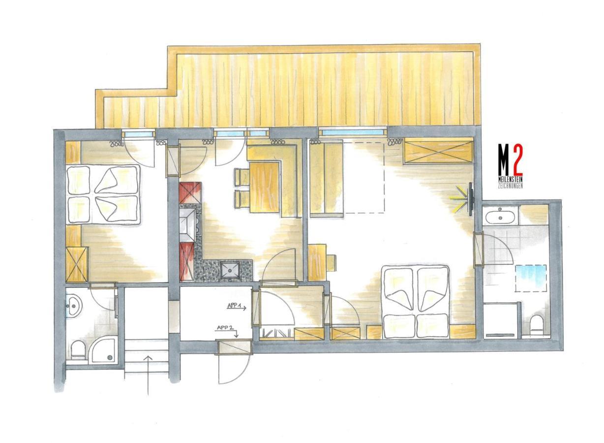 Appartamento Haus Chorblick Westendorf Esterno foto